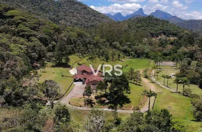 Pousada com 7 dormitórios à venda, 400 m² por r$ 4.300.000,00 - prata dos aredes - teresópolis/rj