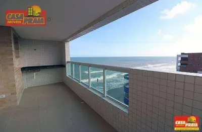 Prédio frente mar apartamento 2 dormitórios lazer completo - centro - mongaguá/sp