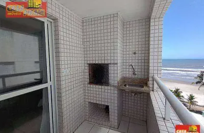 Apartamento com 2 dormitórios à venda, 67 m² por r$ 320.000,00 - balneario oceanópolis - mongaguá/sp