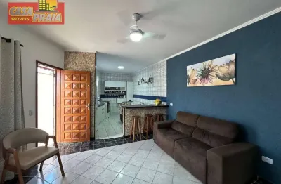 250 metros da praia! casa com 2 quartos 66 m² por r$ 330.000 - balneário jussara - mongaguá/sp