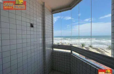 50 metros da praia apartamento 2 dormitórios 70 m² por r$ 320.000 - centro - mongaguá/sp