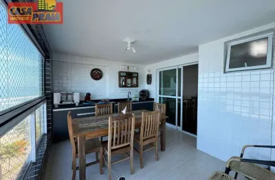Apartamento com lazer completo frente ao mar! 2 dormitórios, 80 m² por r$ 539.000 - vila atlântica - mongaguá/sp