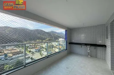 Apartamento com lazer completo à 50 metros da praia! 2 dormitórios, 78 m² por r$ 490.000 - centro - mongaguá/sp