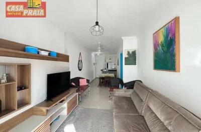 150 metros da praia! apartamento com 2 dormitórios, 79 m² por r$ 380.000 - centro - mongaguá/sp