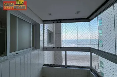 Vista para o mar! apartamento com lazer completo e 2 quartos, 77 m² por r$ 450.000 - centro - mongaguá/sp