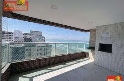 Prédio frente mar com piscina apartamento 2 dormitórios - centro - mongaguá/sp