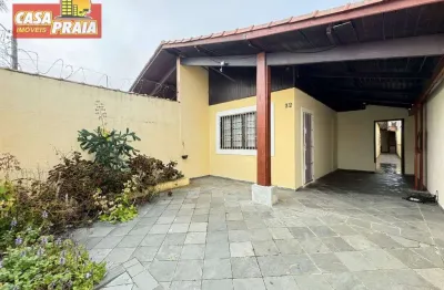 Casa com 3 quartos poucos passos da praia! 123 m² por r$ 390.000 - vila anhanguera - mongaguá/sp