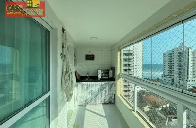 Apartamento com 2 dormitórios e lazer completo, 68 m² por r$ 390.000 - centro - mongaguá/sp