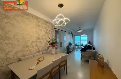 Frente ao mar! apartamento 3 quartos lazer completo, 102 m² por r$ 750.000 - jardim praia grande - mongaguá/sp