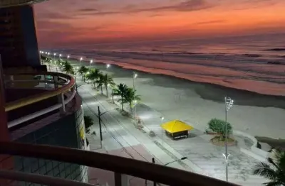 Frente ao mar apartamento 2 dormitórios 80 m² por r$ 499.000 - jardim marina - mongaguá/sp