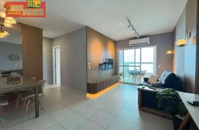 Frente ao mar apartamento 2 quartos, 80 m² por r$ 579.000 - vila atlântica - mongaguá/sp