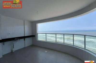 Frente ao mar mongaguá lazer completo apartamento novo 2 quartos r$ 420.000 -