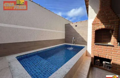 Itanhaem piscina casa 3 quartos, 82 m² por r$ 419.000 - belas artes