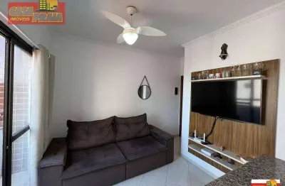30 metros da praia apartamento 1 quarto, elevador, 40 m² por r$ 249.900 mongaguá/sp