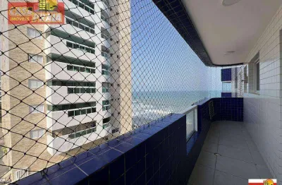 Pé na areia! apartamento com 2 dormitórios e piscina nas alturas! 65 m² por r$ 390.000 - jardim marina - mongaguá/sp