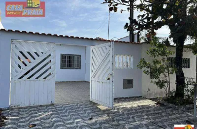 450 metros da praia! casa com 2 dormitórios, 88 m² por r$ 249.900 - balneário itaguaí - mongaguá/sp