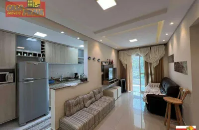 Apartamento 300 metros da praia com 2 dormitórios, 65 m² por r$ 349.900 - vila são paulo - mongaguá/sp