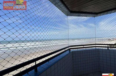 Vista para o mar apartamento 1 quarto pé na areia! 57 m² por r$ 299.900 - agenor de campos - mongaguá/sp