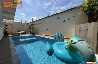 70 metros da praia! casa aconchegante 2 quartos piscina 90 m² por r$ 489.000 - vila anhanguera - mongaguá/sp