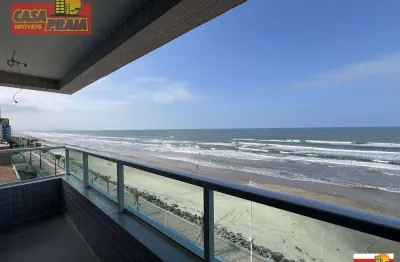 Centro frente ao mar terraço gourmet apartamento com 3 quartos, 93 m² por r$ 610.000 - mongaguá/sp