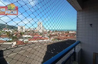 Apartamento 150 metros da praia com 1 dormitório, 74 m² por r$ 279.900 - vera cruz - mongaguá/sp