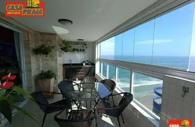 Vista para o mar! apartamento 2 quartos e lazer completo, 75 m² por r$ 620.000 - jardim marina - mongaguá/sp