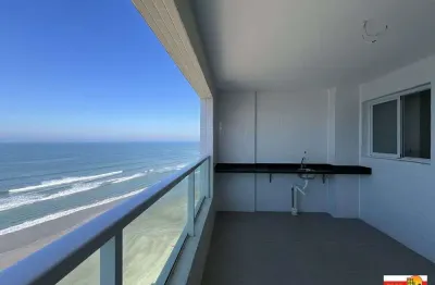 Apartamento frente ao mar! 3 quartos e lazer completo, 91 m² por r$ 599.000 - vila atlântica - mongaguá/sp