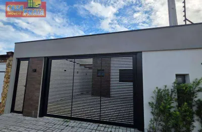 450 metros da praia casa 2 quartos Piscina e Churrasqueira! 75 m² por R$ 450.000 - Jardim Praia Grande - Mongaguá/SP