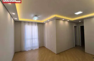 Apartamento com 2 dormitórios à venda, 53 m² - jardim germânia - campo limpo.