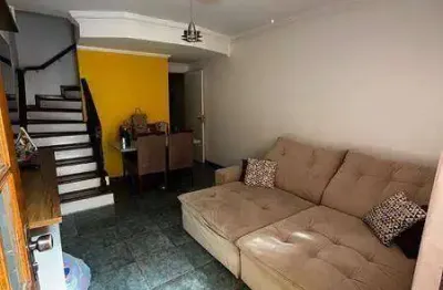 Sobrado com 3 dormitórios à venda, 88 m² - jardim vaz de lima.