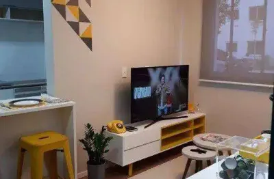 Apartamento com 1 dormitório à venda, 40 m² por r$ 200.000,00 - campo limpo - são paulo/sp