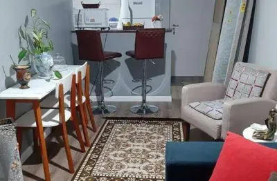 Apartamento com 2 dormitórios à venda, 43 m² por r$ 255.000,00 - campo limpo - são paulo/sp