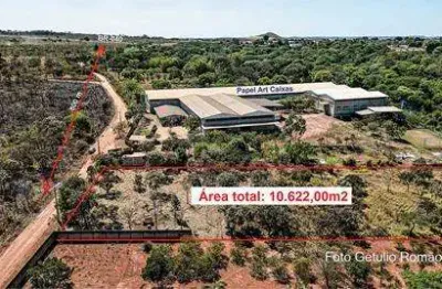 Terreno à venda no vera cruz, luziânia , 10622 m2 por r$ 550.000