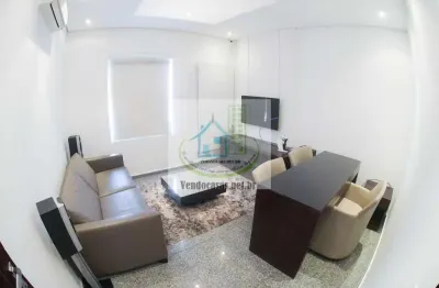 Sala comercial para locação c/12 m2 com mesas e cadeiras para uso de 6 pessoas