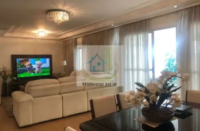 Maravilhoso, apartamento 3 suites 2 vagas 136m² á venda no jardim marajoara-sp