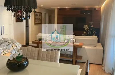 Maravilhoso, apartamento 3 dormitórios, 3 suites, 2 vagas 136m² á venda no jardim marajoara-sp