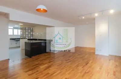 Apartamento com três dormitórios, sendo uma suíte, sala com dois ambientes, cozinha