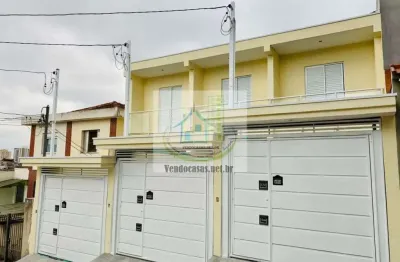 3 sobrados novos com 3 dormitórios 1 suíte cada na vila marari.