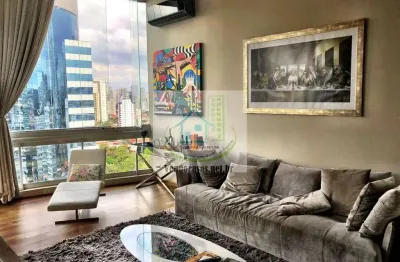 Apartamento locação 2 quartos brooklin mobiliado 108m² - r$ 10.500,00