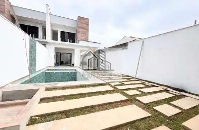 Imperdível casa à venda em itanhaém-sp, no bairro cibratel 2: 3 quartos, 2 suítes, 2 salas, 1 vaga, 157m²!