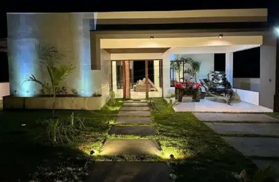 Casa em condomínio fechado com 3 quartos à venda na Rua Capitão Toto Duarte, 10, Terras de Santa Cristina XIII Setor Marina, Paranapanema