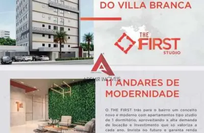 Apartamento com 1 quarto à venda na avenida das letras, 100, loteamento villa branca, jacareí por r$ 375.000