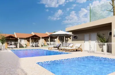 Casa em condomínio fechado com 2 quartos à venda no jardim nova esperança, jacareí  por r$ 319.000