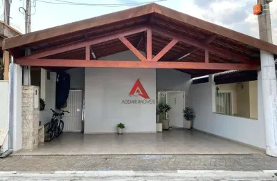Casa em condomínio fechado com 3 quartos à venda na rua sebastião vitalino, 127, parque califórnia, jacareí por r$ 636.000