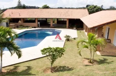 Chácara / sítio com 7 quartos à venda no veraneio irajá, jacareí  por r$ 1.600.000