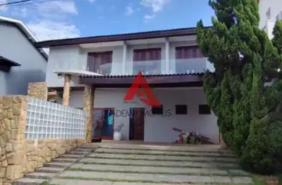 Casa em condomínio fechado com 4 quartos à venda no jardim coleginho, jacareí  por r$ 1.550.000