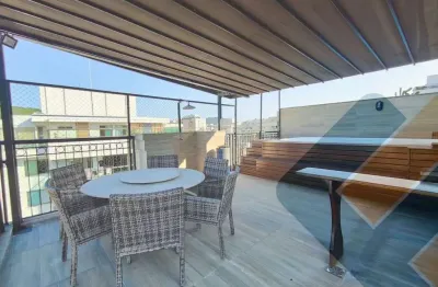 Cobertura à venda em icaraí, niterói-rj: 3 quartos, 1 suíte, 1 sala, 3 banheiros, 3 vagas na garagem - 250m² de área!