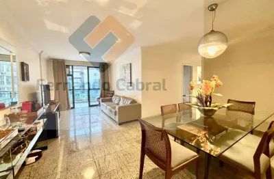 Apartamento de alto padrão à venda em icaraí, niterói-rj: 3 quartos, 1 suíte, 1 sala, 3 banheiros, 2 vagas de garagem e 120m² de área.