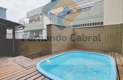 Imperdível cobertura à venda em santa rosa, niterói-rj! 3 quartos, 1 suíte, 136m² e 2 vagas de garagem. aproveite!