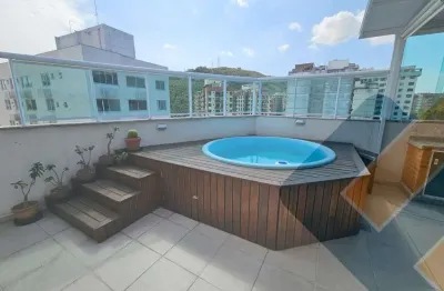 Cobertura com 3 quartos à venda no santa rosa, niterói , 160 m2 por r$ 1.200.000